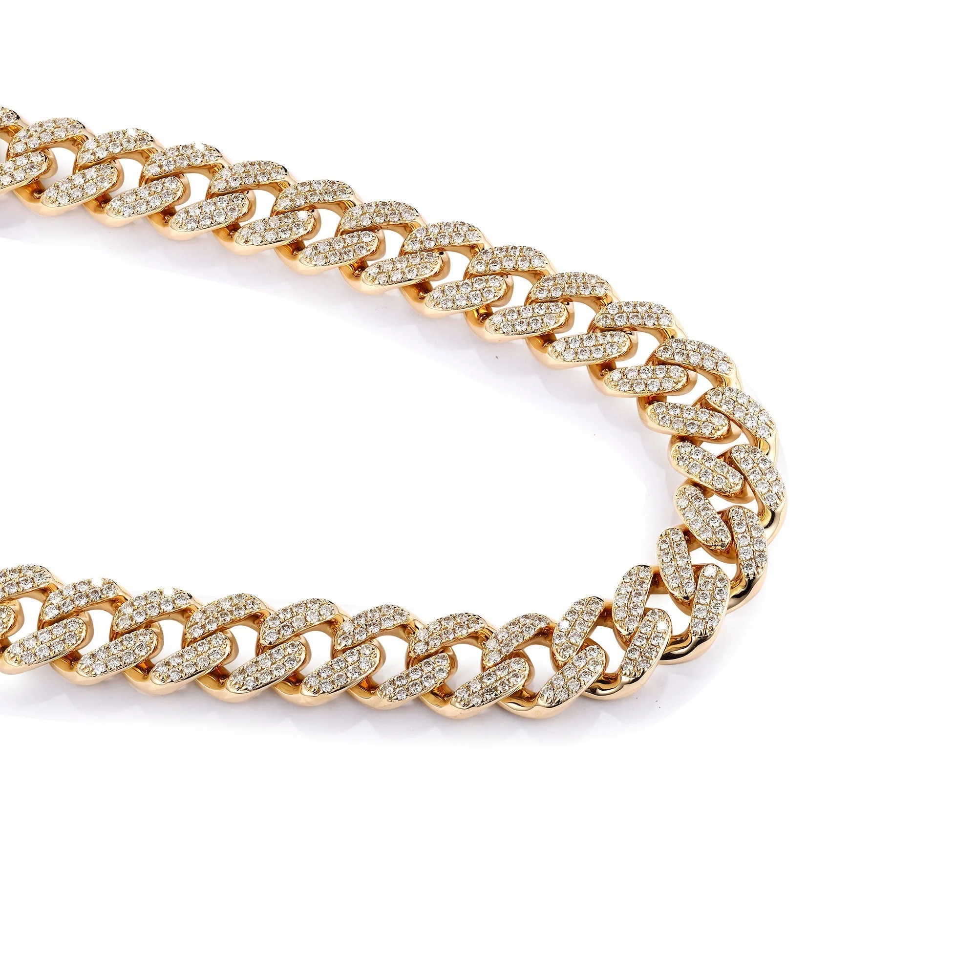 11mm Curbed Cuban Bracelet - Image 2